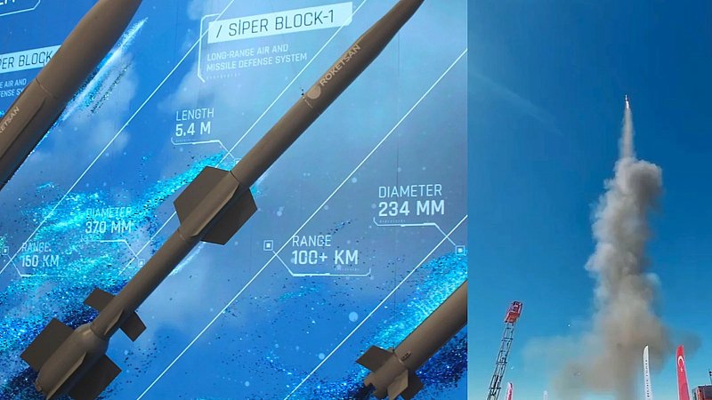 Зенитная ракета SIPER-1D, Турция